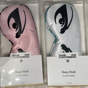 Diane Von Furstenberg Sleep Eye Mask lot of 2